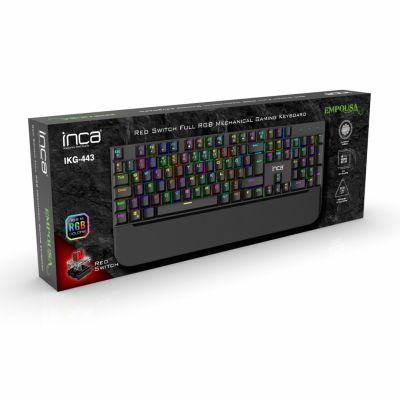12. Inca IKG-443 klawiatura Gaming USB Czarny
