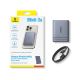9. Powerbank Baseus PicoGo AM31 Qi2 5000mAh 20W ultracienki kompatybilny z MagSafe z podstawką z kablem plecionym Baseus Simple USB-C 20cm - szary