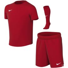 Komplet sportowy dla małych dzieci Nike Dri-Fit Park VIII czerwony HV8260 657 L