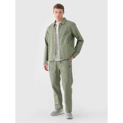 6. Kurtka przejściowa koszulowa męska 4F 4FRSS24TTJAM0887-44S