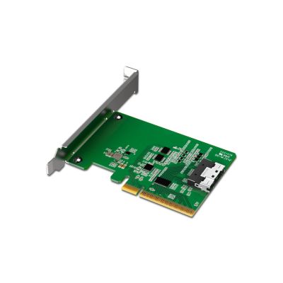 2. IcyDock slimSAS 8i to PCle 4.0 x8 PCle Adapter with Reciver