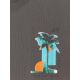 6. T-shirt regular z nadrukiem męski 4F 4FRSS26TTSHM4301-22S