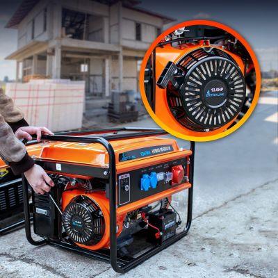 4. Extralink Agregat prądotwórczy EGH-7000 hybrydowy, 7kW