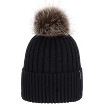 Czapka damska VIKING Hana Pompon Life Style czarna