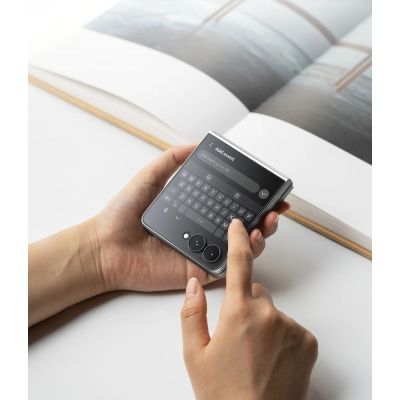 6. Szkło hartowane Ringke Cover Display Pro 2-Pack na Sasmung Galaxy Z Flip 8