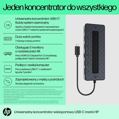 6. HP 50H55AA USB 3.2 Gen 2 (3.1 Gen 2) Type-C Czarny