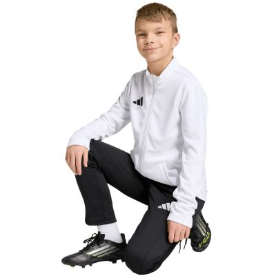 8. Bluza dla dzieci adidas Entrada 26 Track biała JZ6605