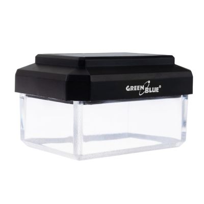 2. GREENBLUE LAMPA SOLARNA LED NA SŁUPEK 60X40MM, DASZEK KOPERTOWY, 3200K GB125 WW