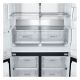 5. Lodówka Side-By-Side LG GMG960EVJE Multi Door 179cm Essence Black Steel czarny mat Total NoFrost podajnik wody
