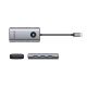 2. Hub USB-C Orico PW11-6P stacja dokująca 3x USB-A 3.0 + 1x USB-C 2.0 + 1x HDMI - szary