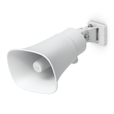 3. Zewnętrzny klakson Ubiquiti PoE 120 dB przeznaczony do pracy w każdych warunkach atmosferycznych