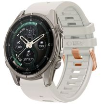 Pasek Tech-Protect Silicone na Garmin Fenix 5S / 5S Plus / 6S / 6S Pro / 7S / 8 / 9 / 9 Pro (43 mm) - szary