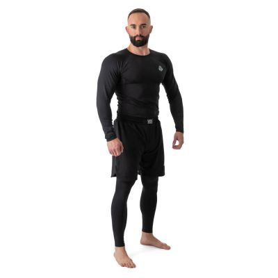 15. Rashguard długi rękaw czarny BlackRSL - S
