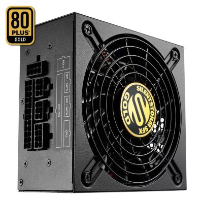3. Sharkoon SilentStorm SFX Gold moduł zasilaczy 500 W 20+4 pin ATX Czarny