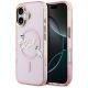Etui Karl Lagerfeld IML Choupettes Karl  Script Logo MagSafe na iPhone 17 - różowe
