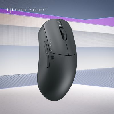 15. Dark Project Novus SE Wireless Gaming myszka Oburęczny RF Wireless + USB Type-C Optyczny 26000 DPI