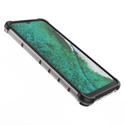13. Honeycomb etui pancerny pokrowiec z żelową ramką Samsung Galaxy A32 5G przezroczysty