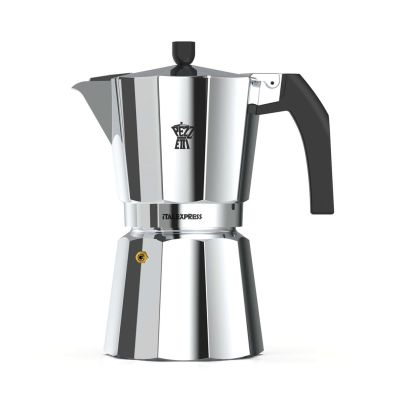 2. PEZZETTI Italexpress Kawiarka moka 0,45 l Aluminium, Czarny