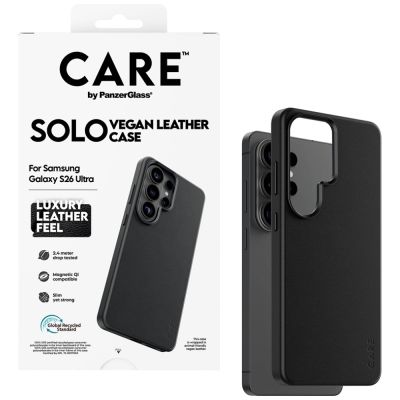 4. Etui CARE by PanzerGlass Solo Qi na Samsung Galaxy S26 Ultra - czarne