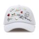 2. Czapka z daszkiem Karl Lagerfeld Charms Pins Strapback Biała - L4WH7608