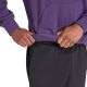 18. Bluza męska adidas Essentials 3-Stripes Fleece fioletowa JX0740