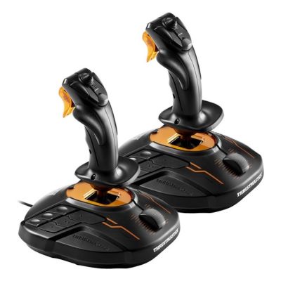 7. Thrustmaster T.16000M FCS SPACE SIM DUO Czarny, Pomarańczowy USB Joystick Analogowa/Cyfrowa PC