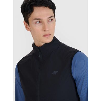 2. Bezrękawnik męski do biegania 4F 4FWSS25TVJAM248-20S