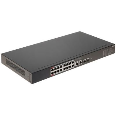 5. Dahua Technology CS4218-16ET-240 - switch PoE 16-port + 2 RJ45/SFP