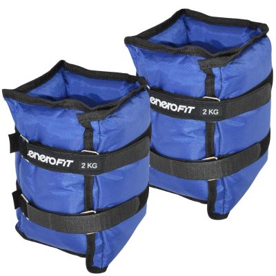 15. OBCIĄŻENIE NA PRZEGUBY NIEBIESKIE 4KG (2x2KG) ENERO FIT