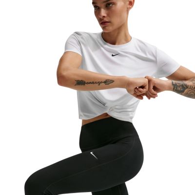 3. Legginsy damskie Nike One Seamless Front czarne HJ9195 013