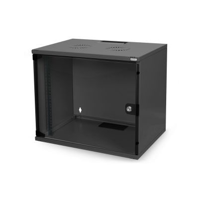 2. Digitus Szafa sieciowa wisząca 19" 7U rack 540x400, drzwi szyba, szary, niedzielona, niezłożona, 60kg