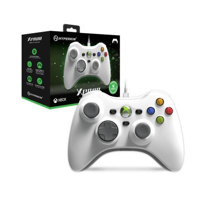 4. Hyperkin M01368 Biały USB Gamepad Analogowa/Cyfrowa PC, Xbox One, Xbox One S, Xbox One X, Xbox Series S, Xbox Series X