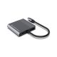 10. Conceptronic DONN13G stacja dokująca Przewodowa USB 3.2 Gen 1 (3.1 Gen 1) Type-C Szary
