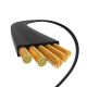6. Kabel Baseus Free2Pull Mini 100W zwijany USB-C - USB-C 2m - czarny