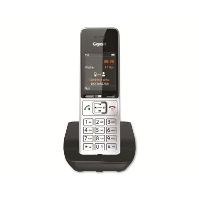 19. Telefon bezprzewodowy Gigaset 500 Comfort ECO DECT GAP CAT-iq srebrny