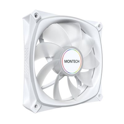 3. Montech RX120 PRO Obudowa komputera Wentylator 12 cm Biały 3 szt.
