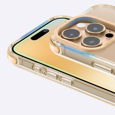 6. Etui silikonowe AMAZINGTHING Omni Mag Case do iPhone 16 Pro - różowe złoto