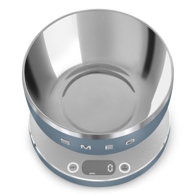 5. Smeg KSC01SBMWW waga kuchenna Niebieski Blat Okrągły Elektroniczna waga kuchenna