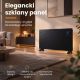 5. Extralink Inteligentny panelowy grzejnik o mocy 2000W | Kolor czarny
