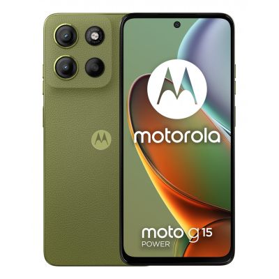 23. Smartfon Motorola Moto G15 Power 8/256GB Iguana Green