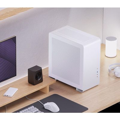 14. Jonsbo U4 Pro Mesh Midi-Tower - biały