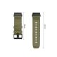 3. Pasek Tech-Protect Nylon Classic na Garmin Fenix 5X / 5X Plus / 6X / 6X Pro / 7X / 8 / 8 Pro / 9 / 9 Pro (51 mm) - zielony
