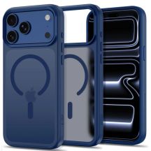 Etui Tech-Protect Magmat Magsafe CC na iPhone 18 Pro Max / 17 Pro Max - granatowe matowe