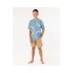 4. Koszulka chłopięca RIP CURL Pacific Rinse Fin Tee-Boy niebieska