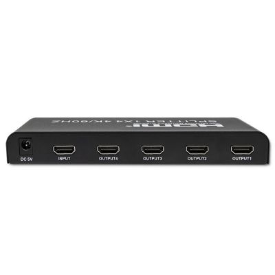 8. QOLTEC ROZDZIELACZ SPLITTER 4XHDMI 4KX2K | 6GB/S | 60HZ