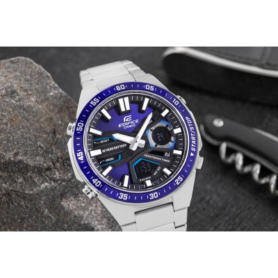 4. Zegarek Męski CASIO EDIFICE EFV-C110D-2AVEF + BOX