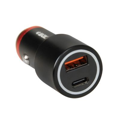 6. ŁADOWARKA SAMOCHODOWA I-BOX C-20 USB C+A 48W