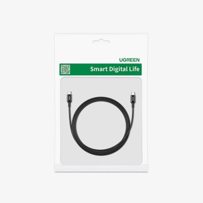 5. Kabel Ugreen US300 USB-C / USB-C 480Mb/s 5A 2m - czarny