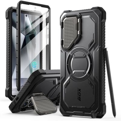 2. Etui Supcase IBLSN Armorbox Mag na Samsung Galaxy S25 Ultra - czarne