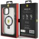 8. Etui Ferrari Ring Stand 2023 Collection MagSafe na iPhone 15 Plus / 14 Plus - czarne